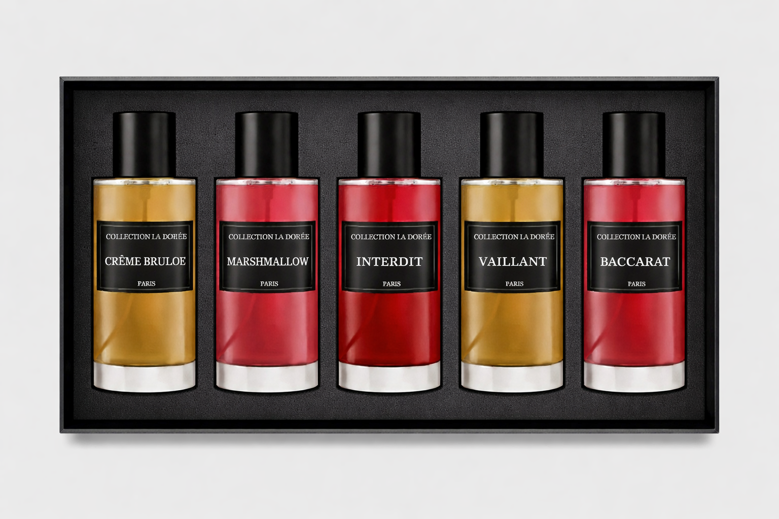 PACK DE 5 PARFUMS AU CHOIX